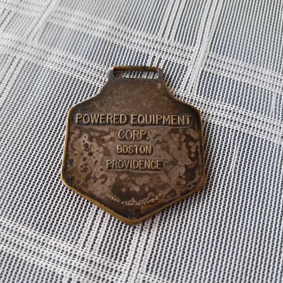 Vintage Thew Lorain Cranes Watch FOB - Picture 2 of 2